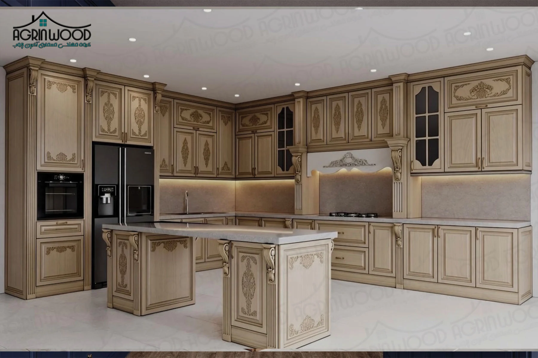 بررسی کابینت تمام چوب و ویژگیهای آن بررسی کابینت تمام چوب و ویژگیهای آن