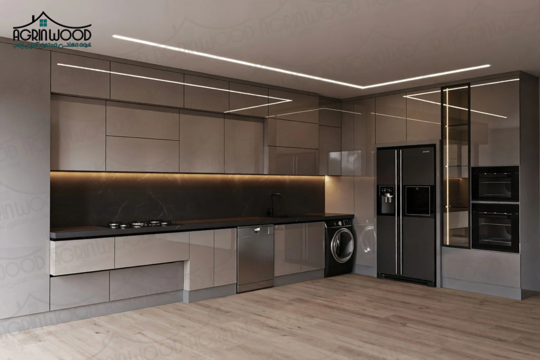 بررسی کابینتهای خاص و سفارشی آگرین چوب بررسی کابینتهای خاص و سفارشی آگرین چوب