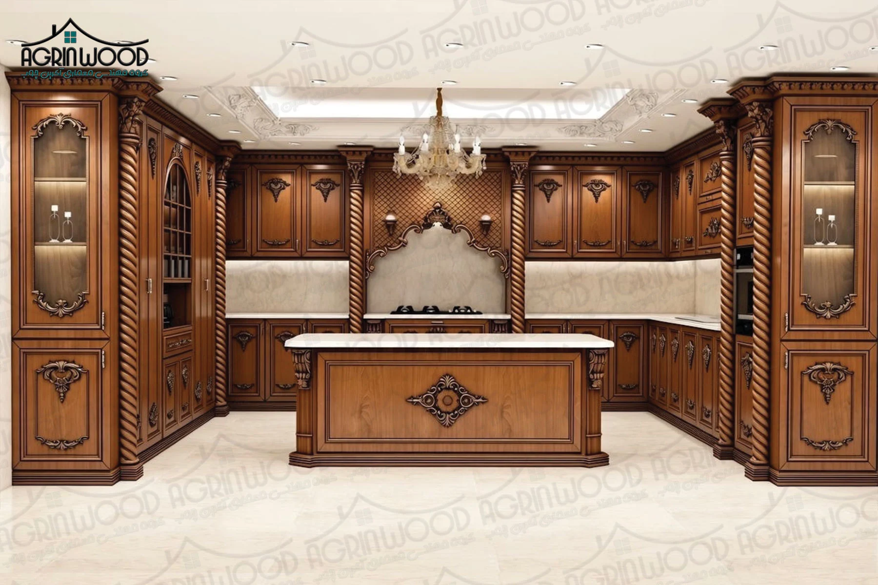 بررسی کابینت تمام چوب و ویژگیهای آن