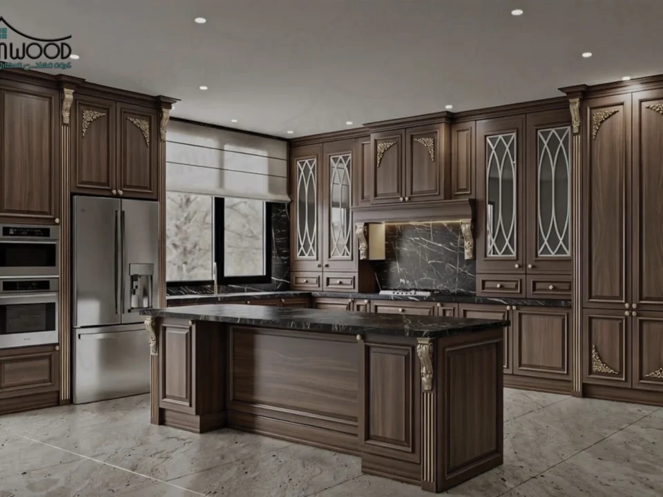 تأثیر رنگ کابینت در زیبایی فضای آشپزخانه