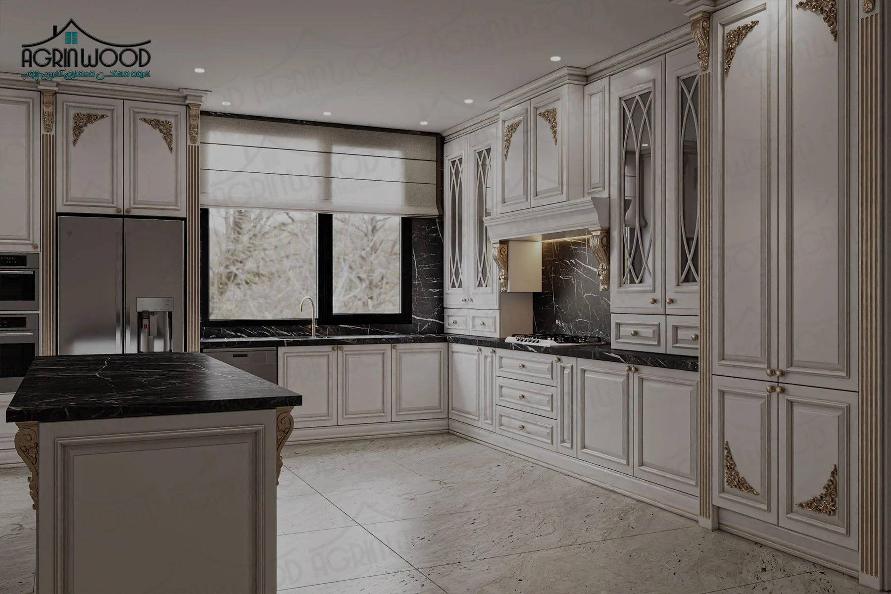 تفاوت کابینت کلاسیک و کابینت نئوکلاسیک تفاوت کابینت کلاسیک و کابینت نئوکلاسیک