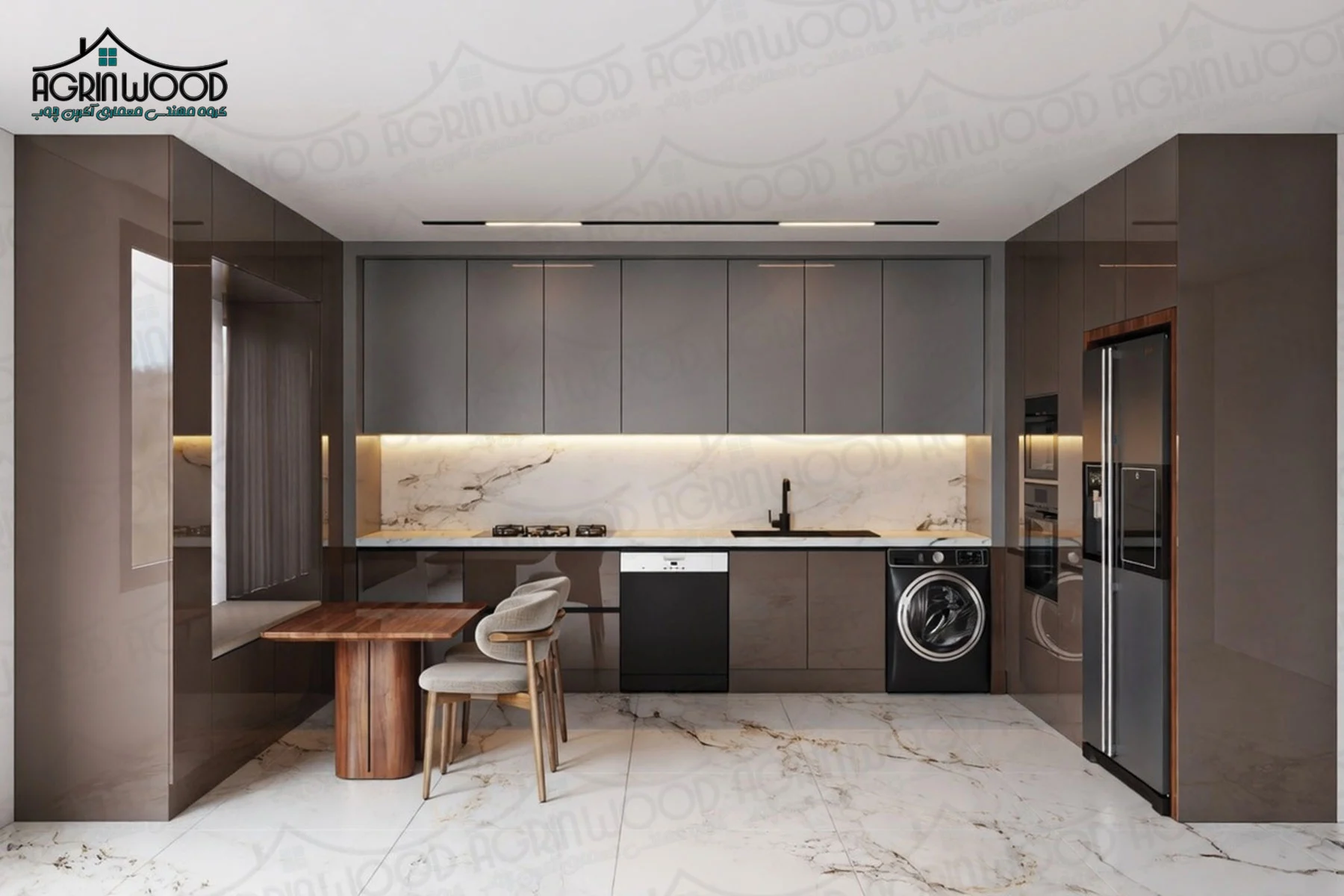 کابینت آشپزخانه مناسب برای سبک زندگی مدرن کابینت آشپزخانه مناسب برای سبک زندگی مدرن